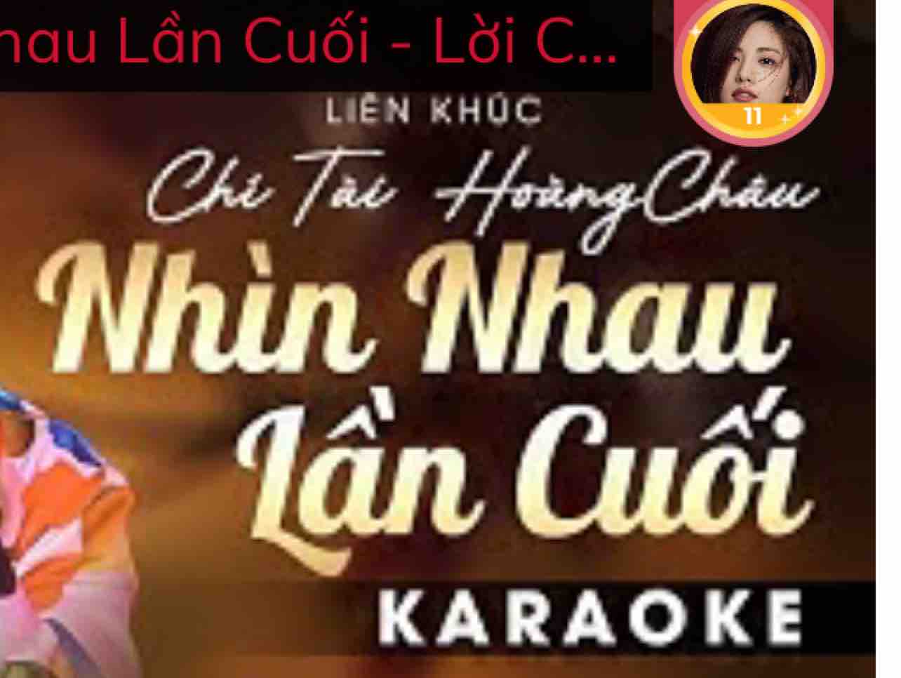 Karaoke Liên Khúc Nhìn Nhau Lần Cuối - Lời Cuối Cho Em | Chí Tài ft Hoàng Châu