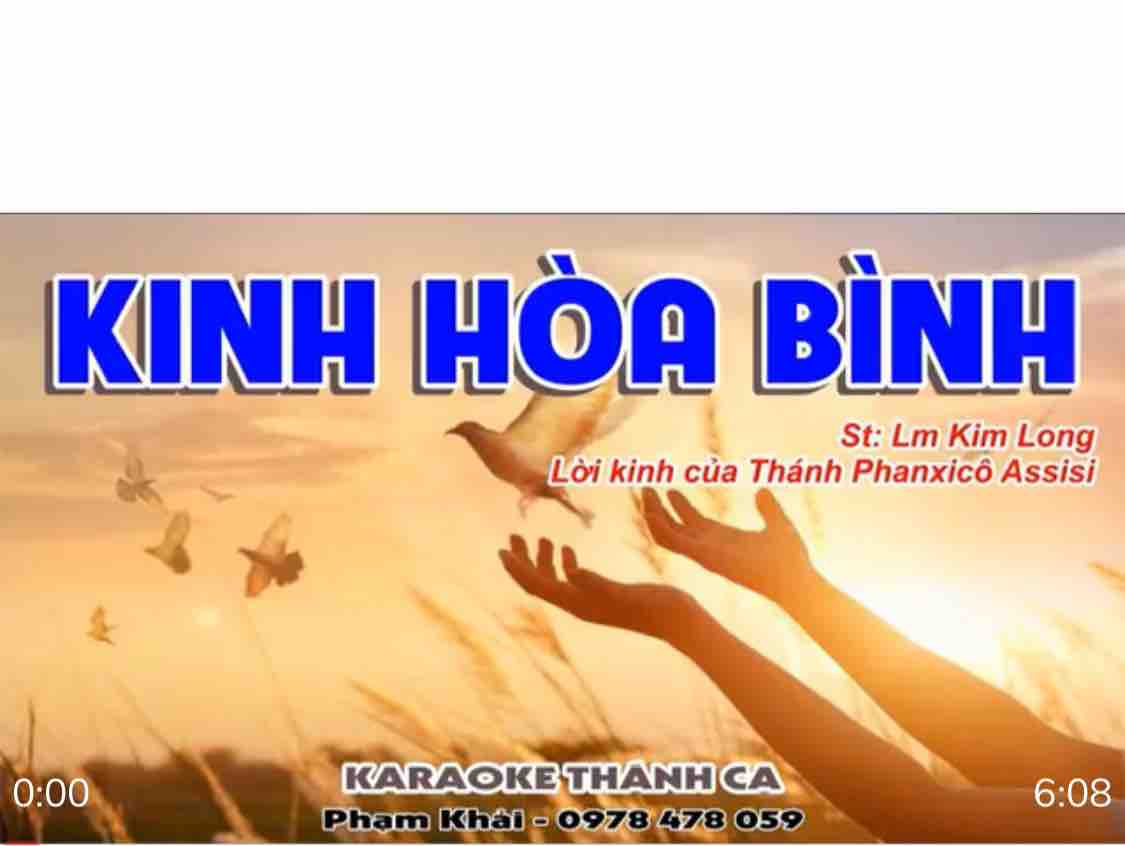 Kinh Hòa Bình (St: Lm Kim Long) AVE MARIA 