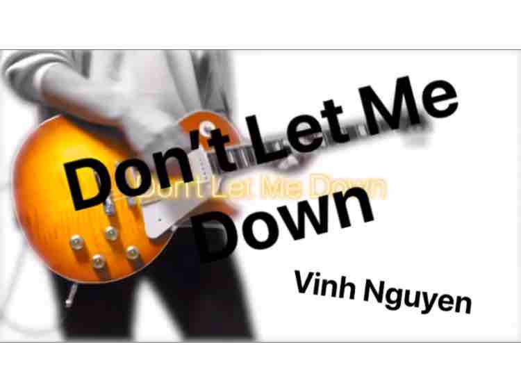 Don't Let Me Down - The Beatles 
