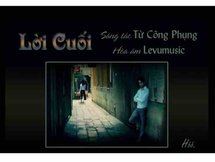 Lời Cuối (Từ Công Phụng) 